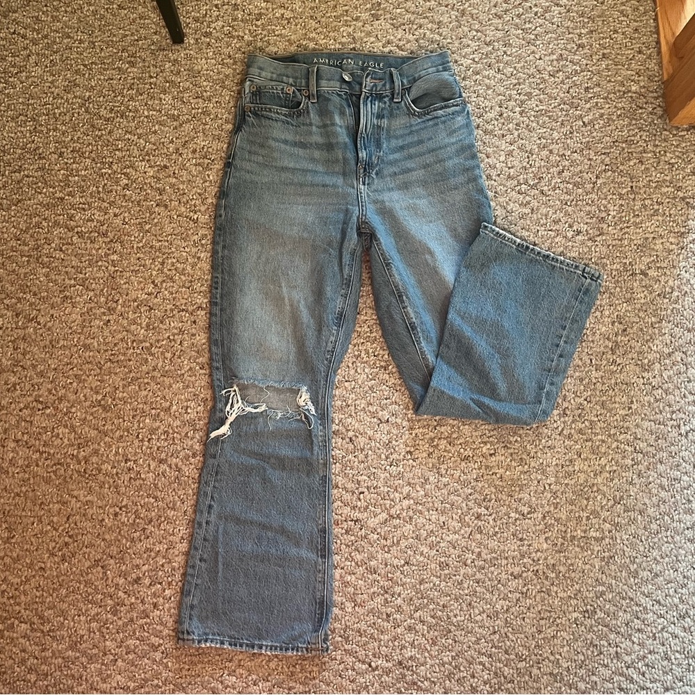American Eagle Outfitters Blue Boot Cut Jeans